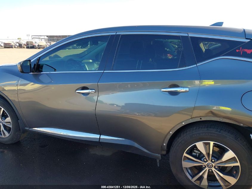 2020 Nissan Murano S Fwd VIN: 5N1AZ2AJ6LN168645 Lot: 43841251