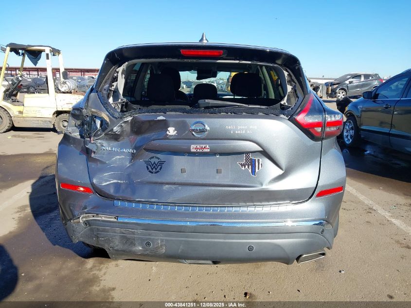 2020 Nissan Murano S Fwd VIN: 5N1AZ2AJ6LN168645 Lot: 43841251