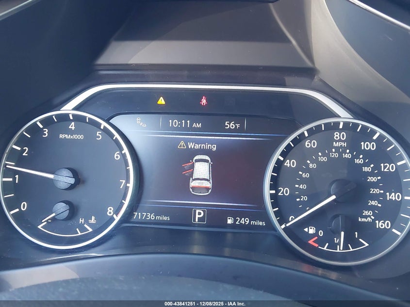 2020 Nissan Murano S Fwd VIN: 5N1AZ2AJ6LN168645 Lot: 43841251