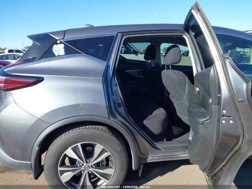 2020 Nissan Murano S Fwd VIN: 5N1AZ2AJ6LN168645 Lot: 43841251