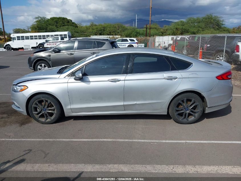 2018 Ford Fusion S VIN: 3FA6P0G70JR167958 Lot: 43841293