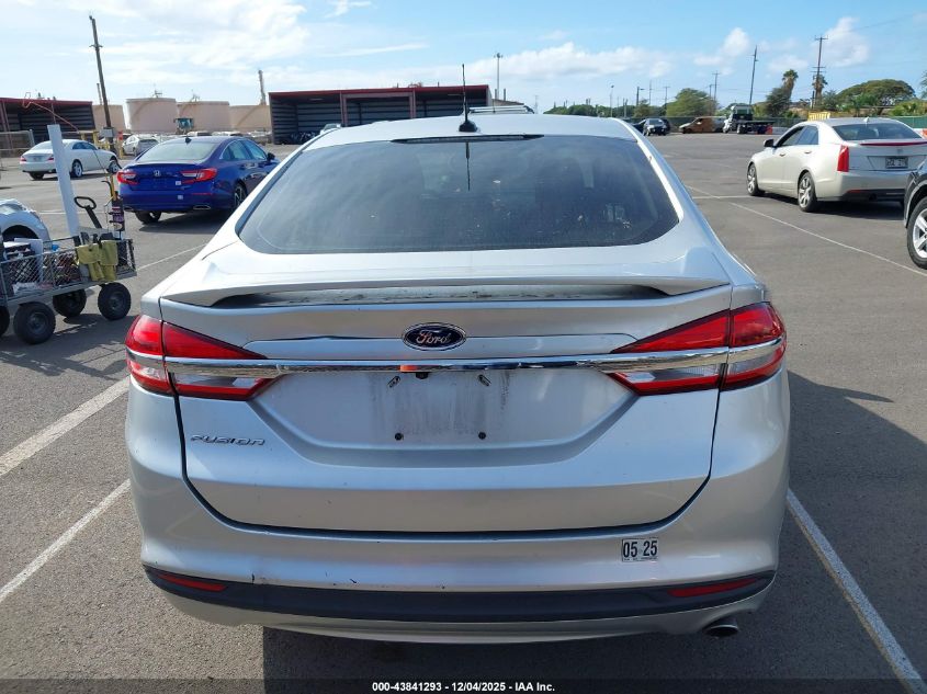 2018 Ford Fusion S VIN: 3FA6P0G70JR167958 Lot: 43841293