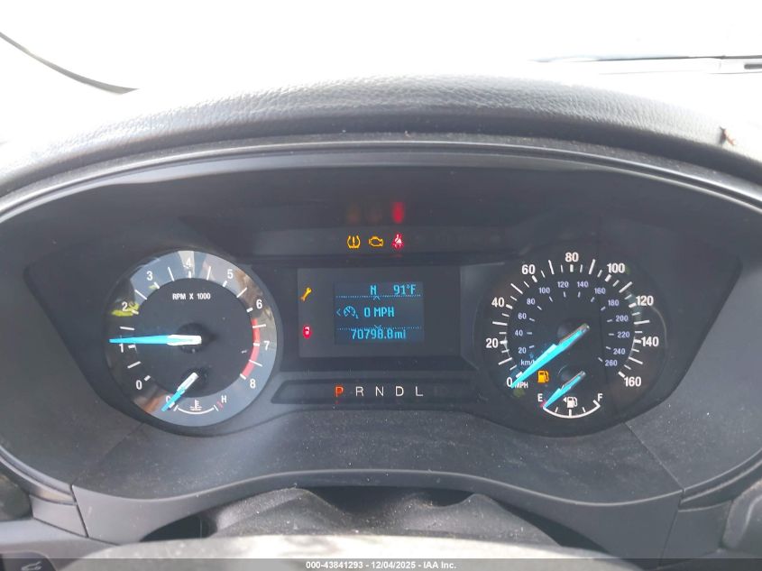 2018 Ford Fusion S VIN: 3FA6P0G70JR167958 Lot: 43841293