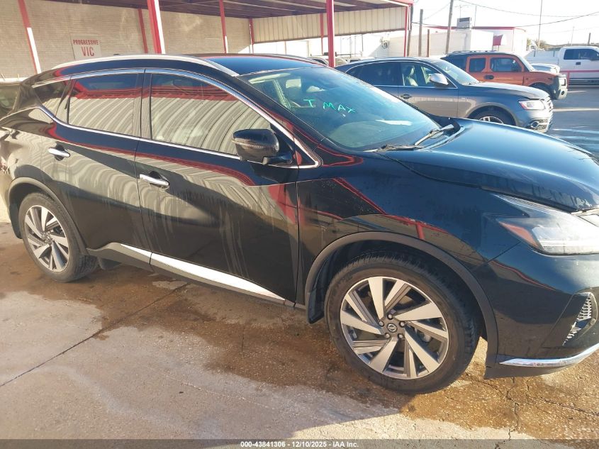 2020 Nissan Murano Sl Fwd VIN: 5N1AZ2CJ7LN170160 Lot: 43841306