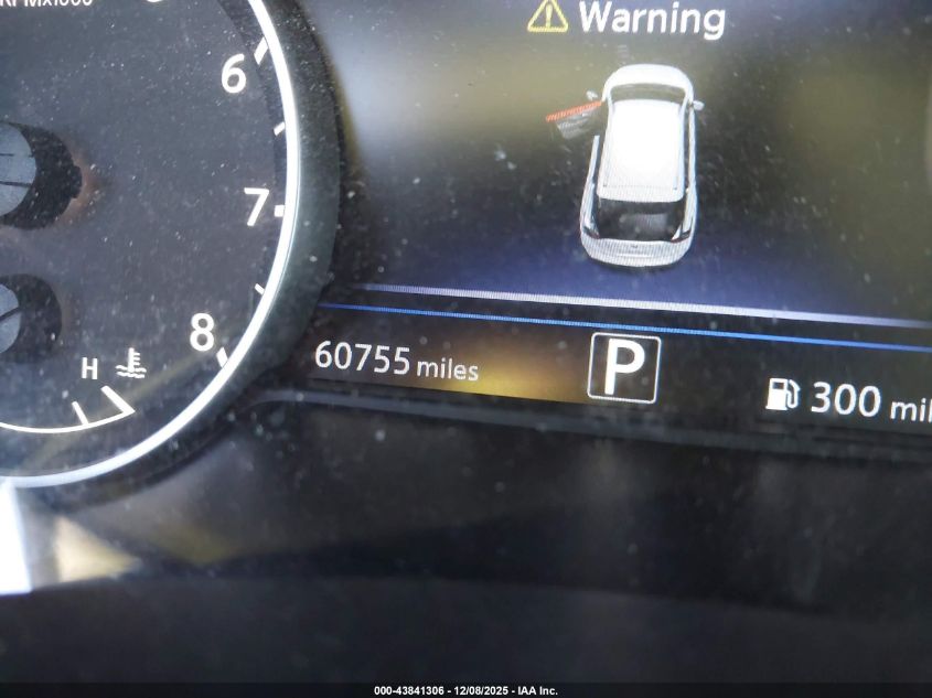 2020 Nissan Murano Sl Fwd VIN: 5N1AZ2CJ7LN170160 Lot: 43841306