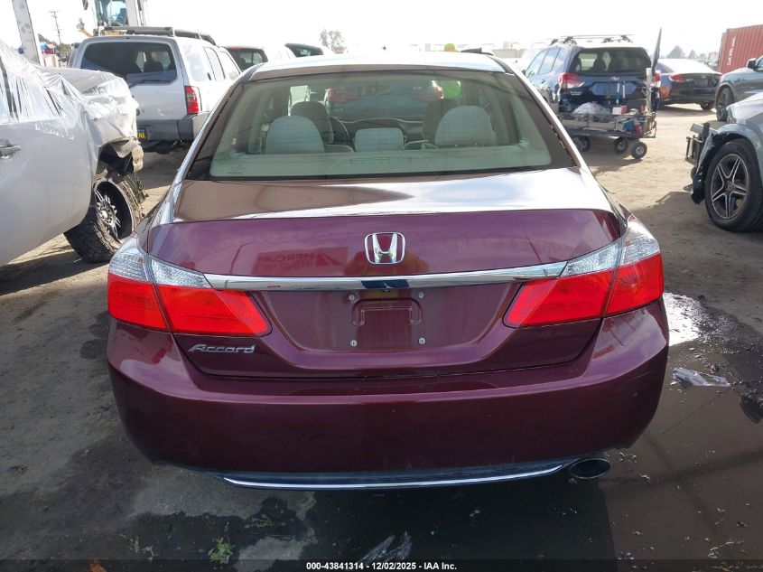 2014 Honda Accord Ex VIN: 1HGCR2F72EA009871 Lot: 43841314