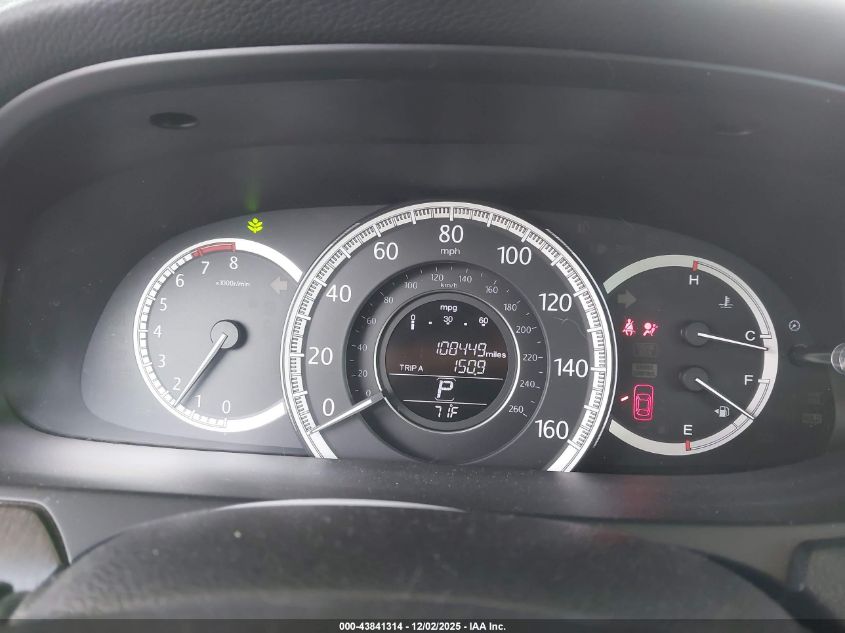 2014 Honda Accord Ex VIN: 1HGCR2F72EA009871 Lot: 43841314