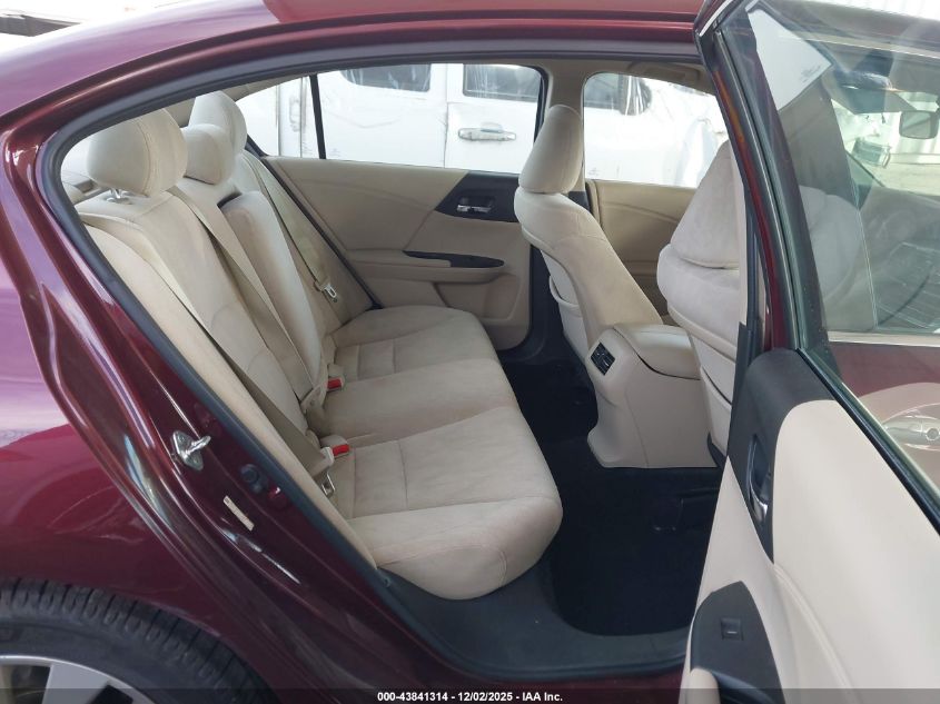 2014 Honda Accord Ex VIN: 1HGCR2F72EA009871 Lot: 43841314