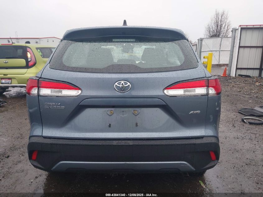 2025 Toyota Corolla Cross L VIN: 7MUAAABGXSV130262 Lot: 43841340