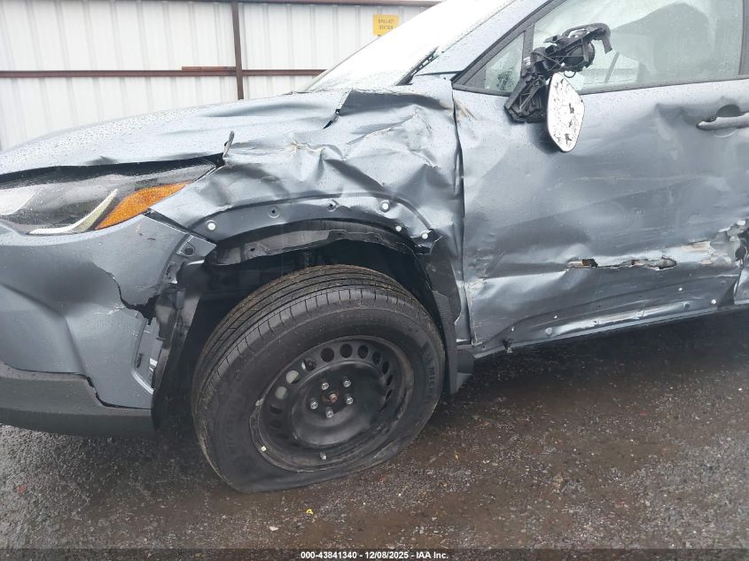 2025 Toyota Corolla Cross L VIN: 7MUAAABGXSV130262 Lot: 43841340