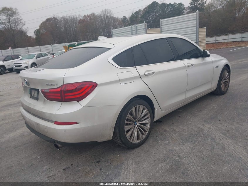 Vin: wba5m2c51fgh99042, lot: 44336857, bmw 535i gran turismo 20154