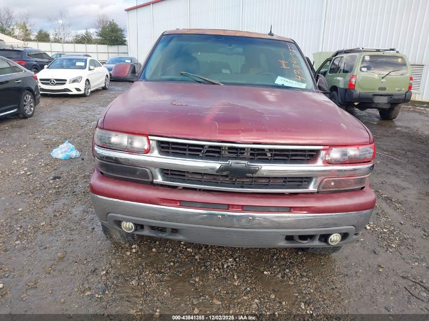 2002 Chevrolet Suburban 1500 Lt VIN: 1GNEC16Z42J294533 Lot: 43841355