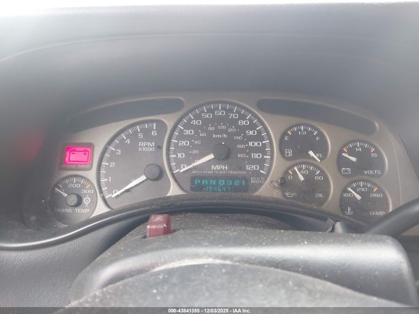 2002 Chevrolet Suburban 1500 Lt VIN: 1GNEC16Z42J294533 Lot: 43841355