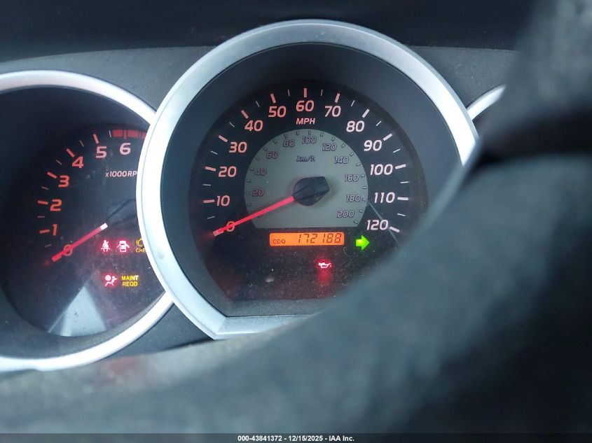 2008 Toyota Tacoma VIN: 5TEPX42NX8Z575860 Lot: 43841372