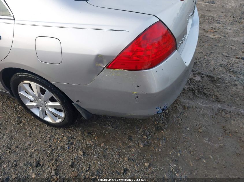 2007 Honda Accord 3.0 Se VIN: 1HGCM66457A000841 Lot: 43841377
