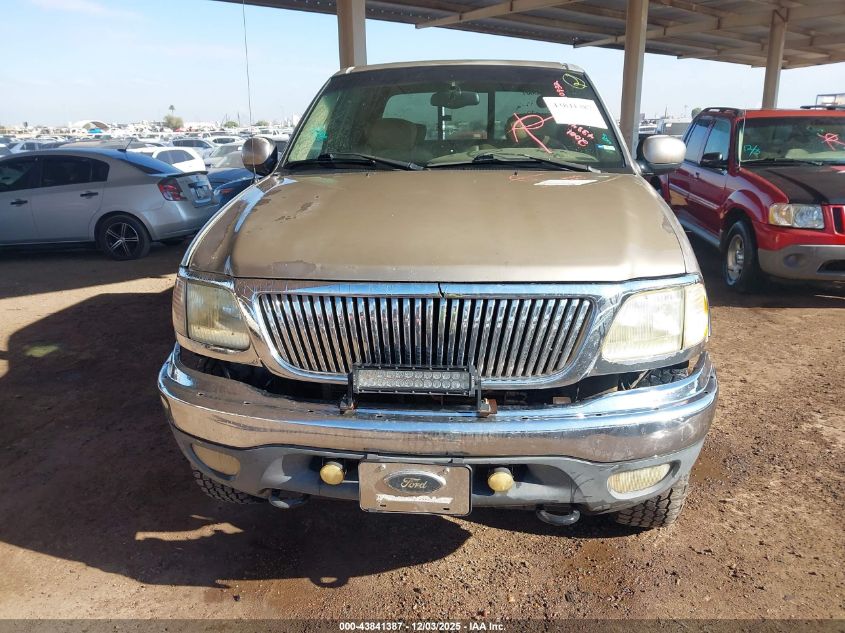 2001 Ford F-150 King Ranch Edition/Lariat/Xlt VIN: 1FTRW08L91KC10932 Lot: 43841387