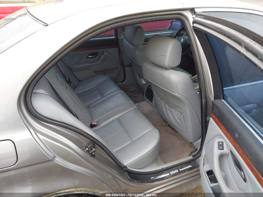 2002 BMW 525Ia VIN: WBADT43442GZ95033 Lot: 43841423