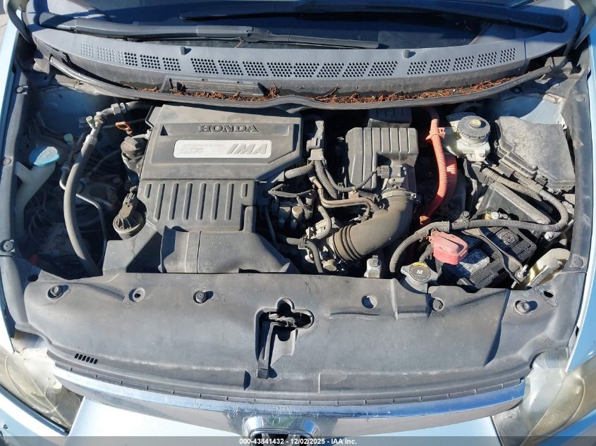 2006 Honda Civic Hybrid VIN: JHMFA36256S004624 Lot: 43841432