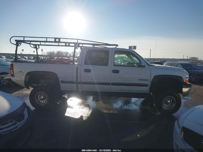 2002 Chevrolet Silverado 2500Hd Lt VIN: 1GCHK23U72F245868 Lot: 43841440
