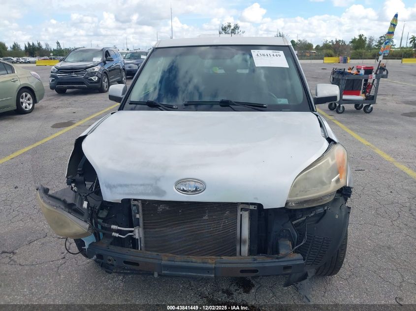 2011 Kia Soul + VIN: KNDJT2A27B7329943 Lot: 43841449
