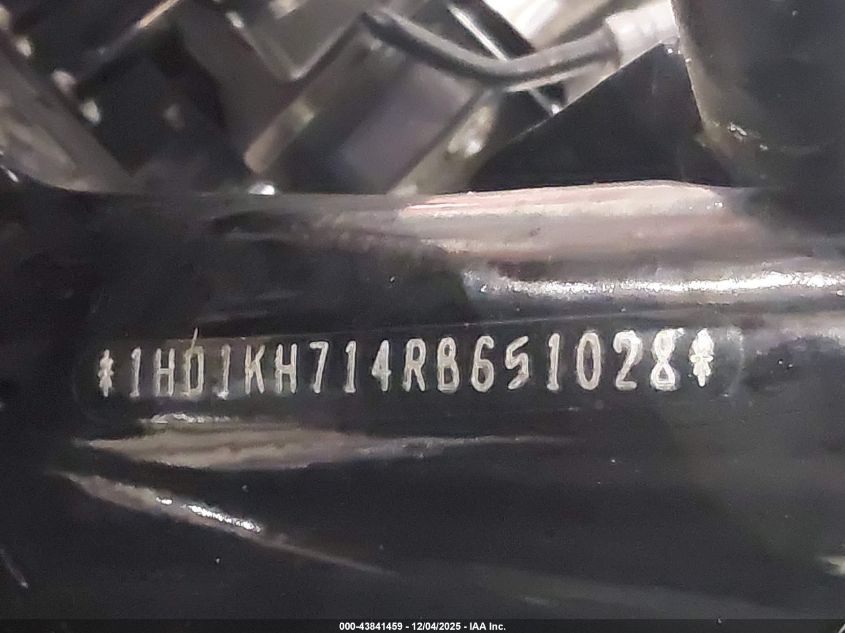 2024 Harley-Davidson Fltrx VIN: 1HD1KH714RB651028 Lot: 43841459