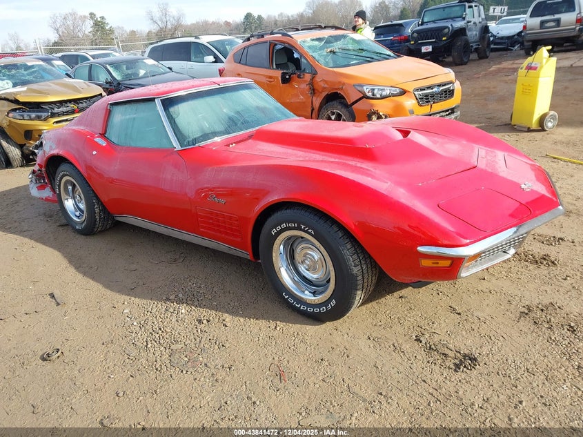1972 CHEV CORVETTE STINGRAY