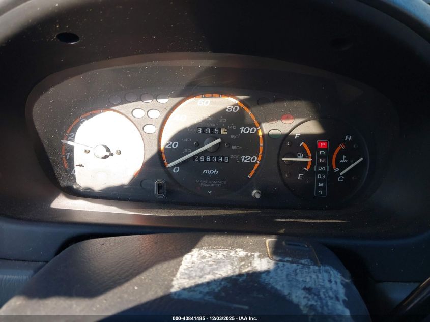 1998 Honda Cr-V Lx VIN: JHLRD1848WC091702 Lot: 43841485