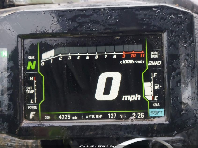 2023 Kawasaki Krt1000 B VIN: JKARTCB16PB500095 Lot: 43841493