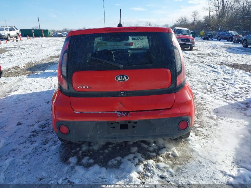2019 Kia Soul VIN: KNDJN2A25K7018926 Lot: 43841505