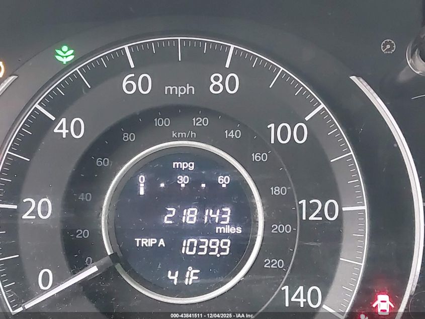 2014 Honda Cr-V Ex-L VIN: 5J6RM4H75EL079590 Lot: 43841511