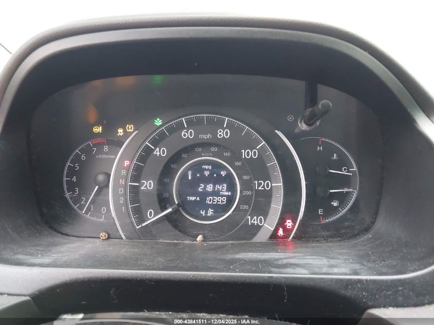 2014 Honda Cr-V Ex-L VIN: 5J6RM4H75EL079590 Lot: 43841511