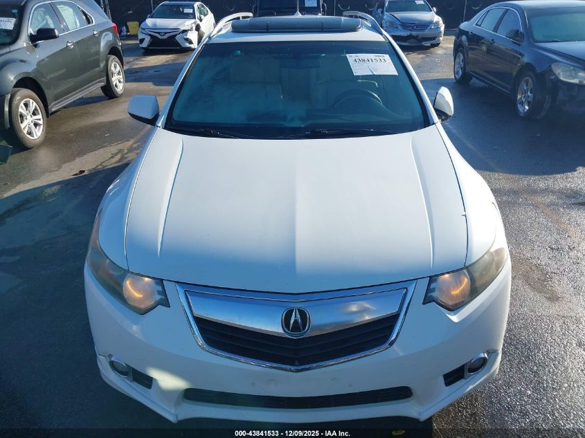 2012 Acura Tsx 2.4 VIN: JH4CW2H51CC001585 Lot: 43841533