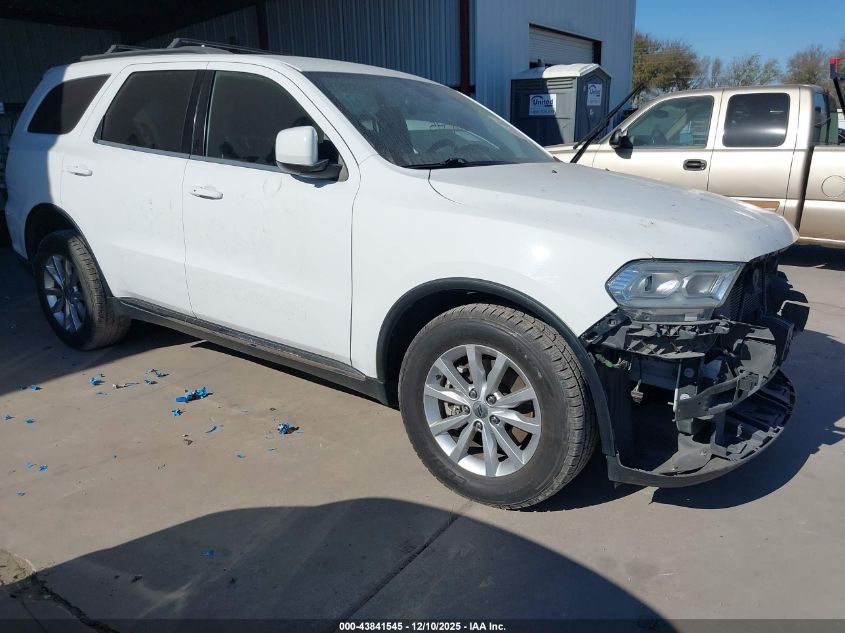 2022 Dodge Durango Sxt Rwd VIN: 1C4RDHAGXNC130640 Lot: 43841545