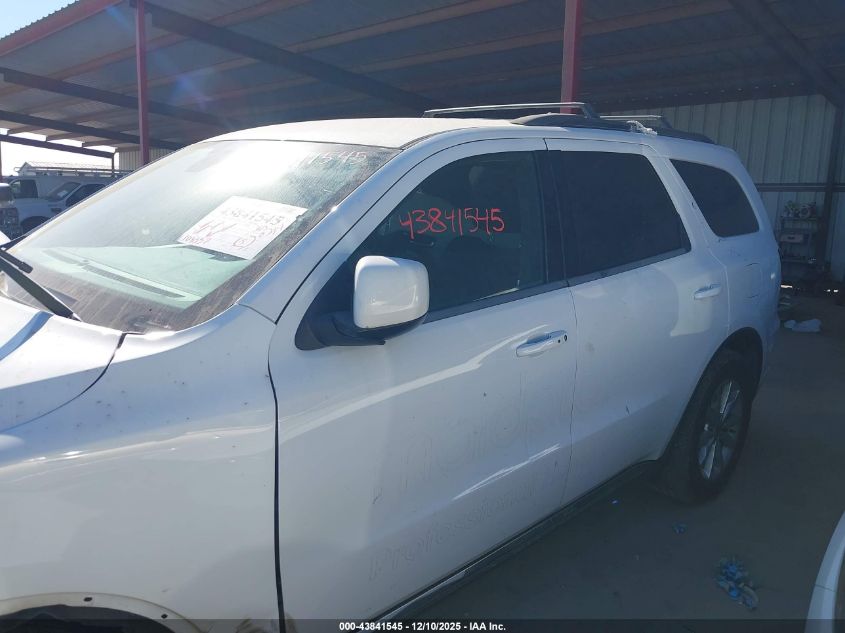 2022 Dodge Durango Sxt Rwd VIN: 1C4RDHAGXNC130640 Lot: 43841545