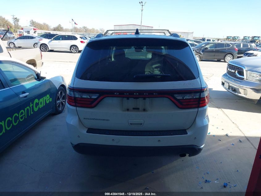 2022 Dodge Durango Sxt Rwd VIN: 1C4RDHAGXNC130640 Lot: 43841545