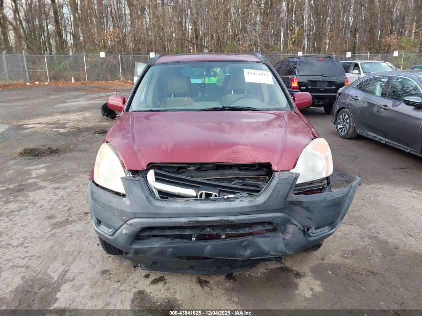 2004 Honda Cr-V Ex VIN: SHSRD78874U242296 Lot: 43841625