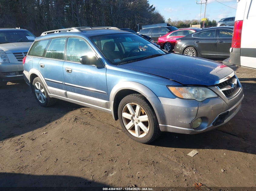 2009 SUBARU OUTBACK Blue VIN: 4S4BP61C197316202