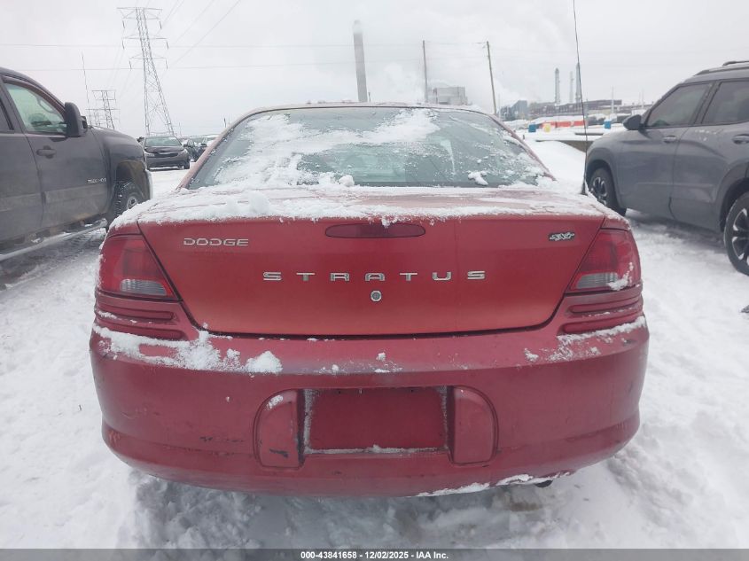 2004 Dodge Stratus Sxt VIN: 1B3EL46R14N290222 Lot: 43841658