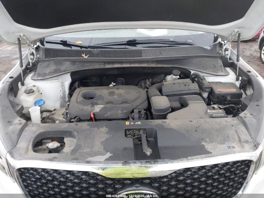 2016 Kia Sorento 2.4L Lx VIN: 5XYPG4A37GG055771 Lot: 43841685