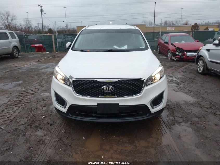 2016 Kia Sorento 2.4L Lx VIN: 5XYPG4A37GG055771 Lot: 43841685