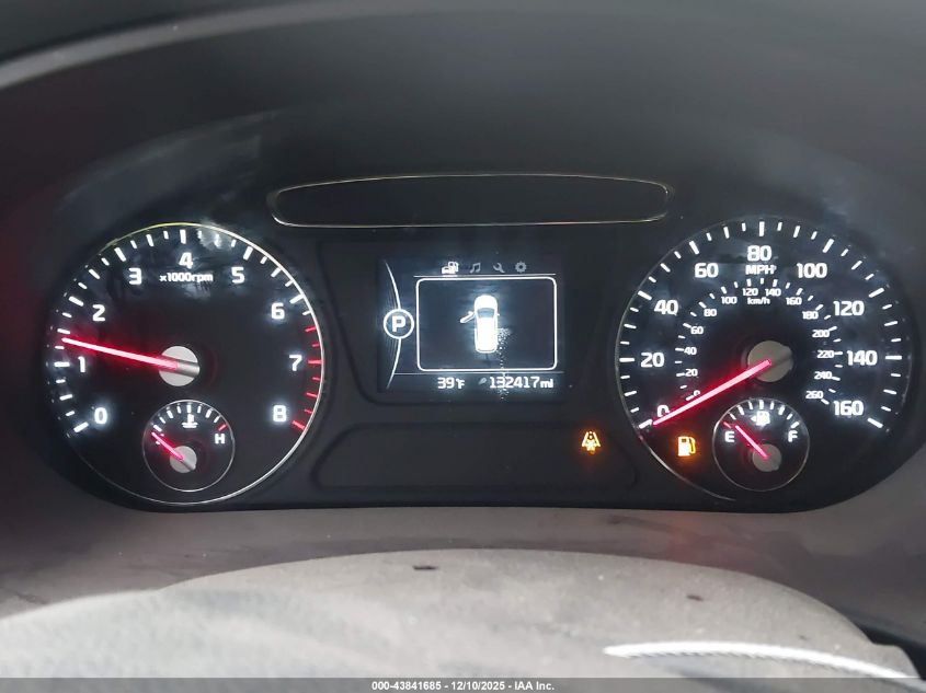 2016 Kia Sorento 2.4L Lx VIN: 5XYPG4A37GG055771 Lot: 43841685