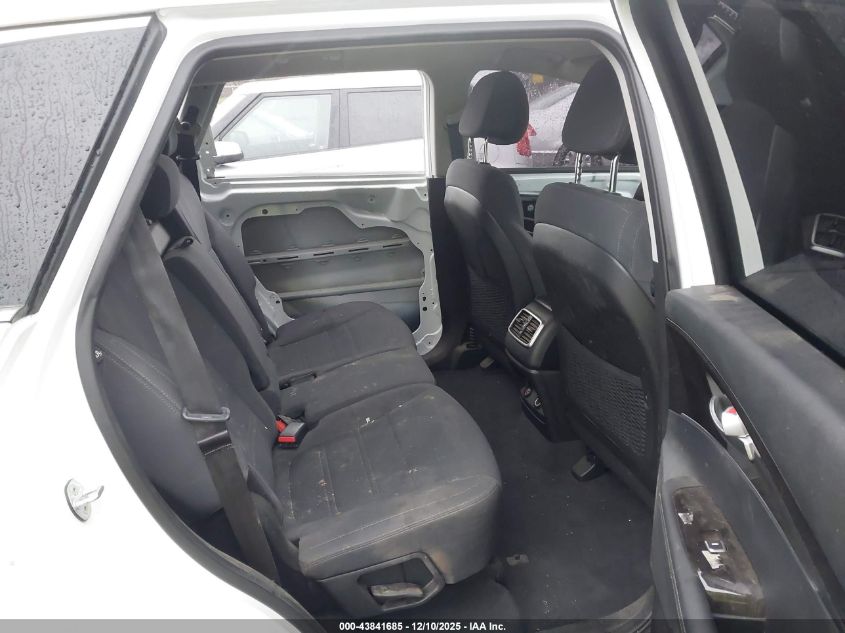 2016 Kia Sorento 2.4L Lx VIN: 5XYPG4A37GG055771 Lot: 43841685