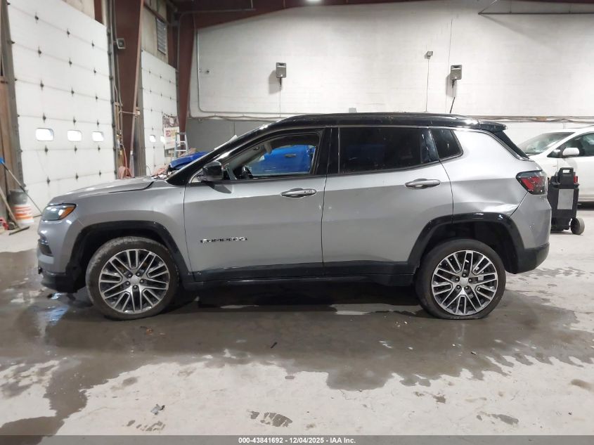 2022 Jeep Compass Limited 4X4 VIN: 3C4NJDCB9NT161996 Lot: 43841692