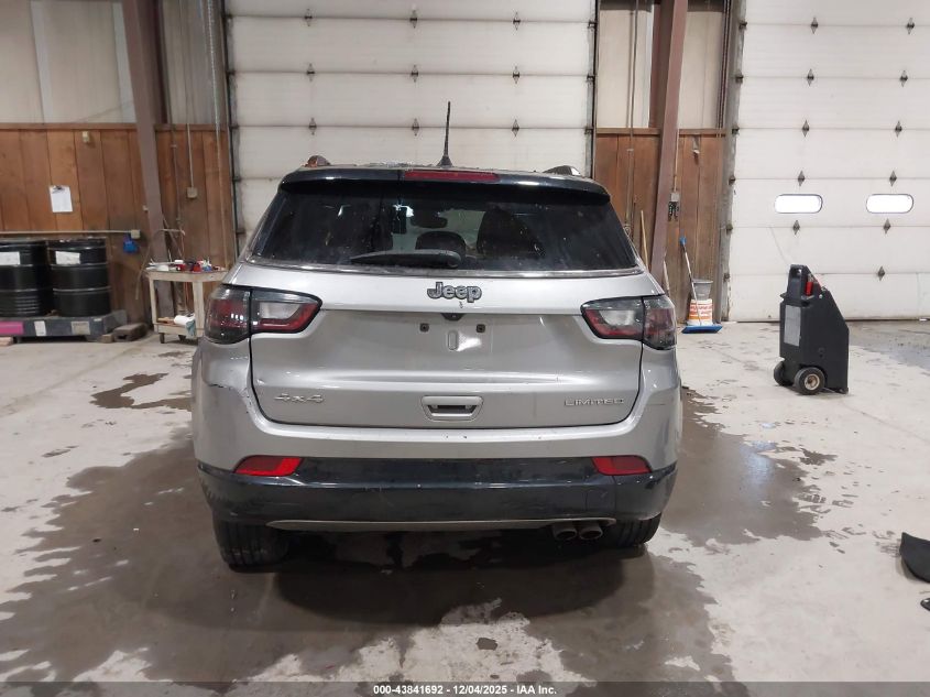 2022 Jeep Compass Limited 4X4 VIN: 3C4NJDCB9NT161996 Lot: 43841692