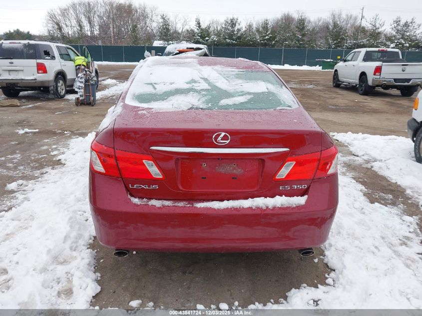 2009 Lexus Es 350 VIN: JTHBJ46G992331211 Lot: 43841724