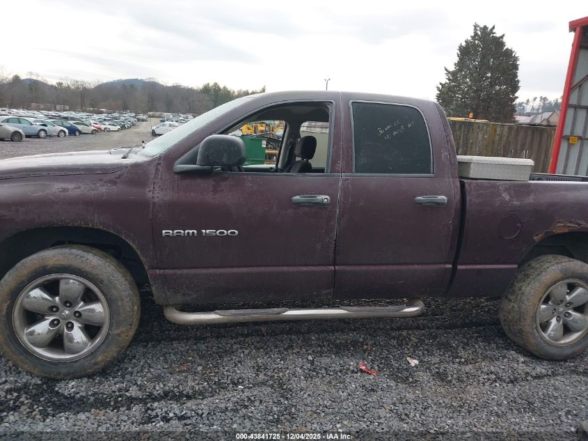 2005 Dodge Ram 1500 Slt/Laramie VIN: 1D7HU18D55S270881 Lot: 43841725