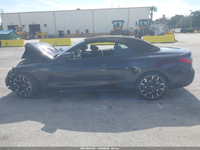 2026 BMW 430I VIN: WBA33DB0XTCV81533 Lot: 43841729