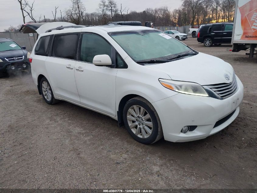 TOYOTA SIENNA LIMITED PREMIUM 7 PASSENGER