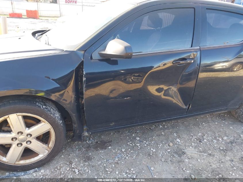 2013 Dodge Avenger Se VIN: 1C3CDZAB0DN530312 Lot: 43841812