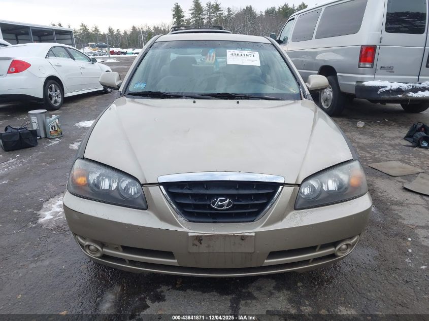 2005 Hyundai Elantra Gls/Gt VIN: KMHDN46D85U124341 Lot: 43841871